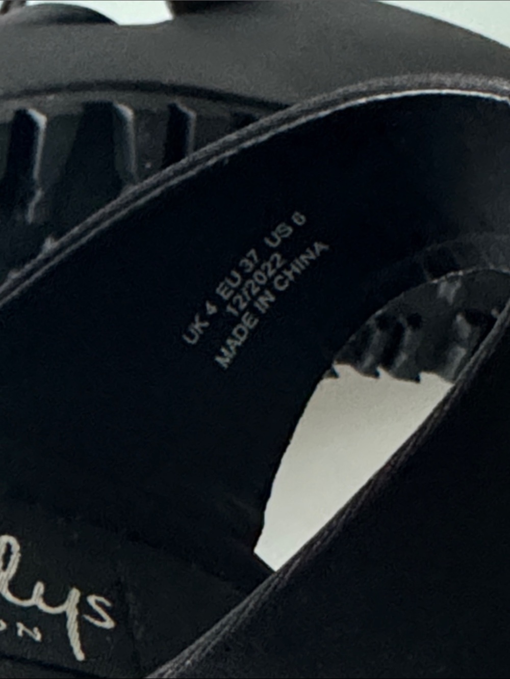 Dolls Kill Shellys London Gabriella Platform Wedge Mules Black Size 6 (EU 37) - Picture 13 of 14